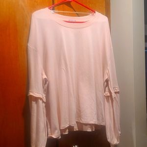 Women's Cropped LS Shirt